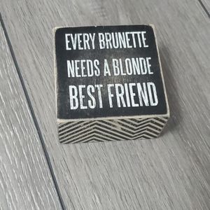 Cute decor block 🤍